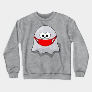 Ghost Mask Crewneck Sweatshirt